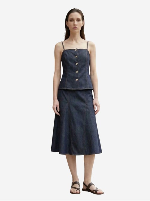 Ensemble coord deux pièces en coton-lycra pour femme my fashion - Kiabi