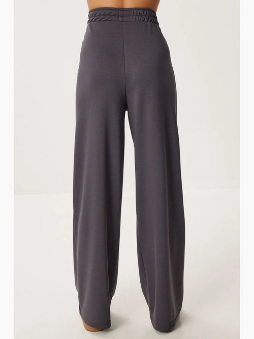 Ensemble coordonné côtelé color block avec pantalon à jambes larges istanbul - Kiabi
