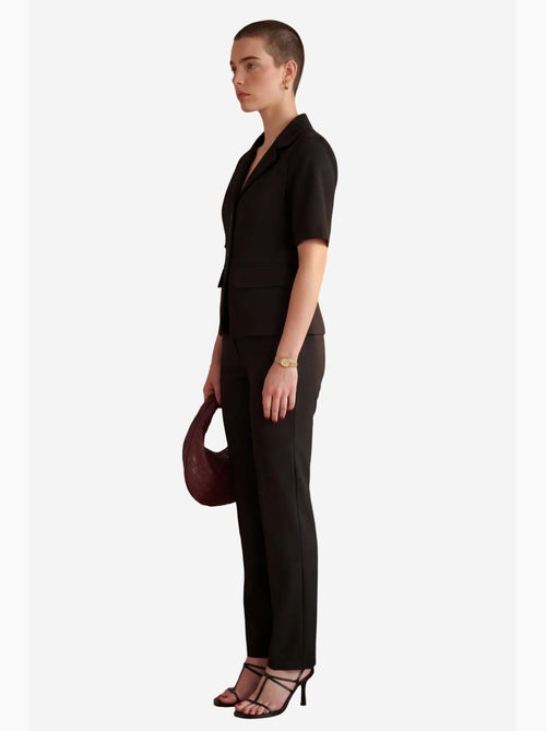 Ensemble coordonné deux pièces avec col de veste my fashion - Kiabi