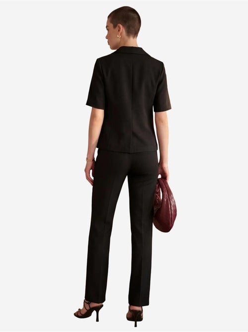 Ensemble coordonné deux pièces avec col de veste my fashion - Kiabi
