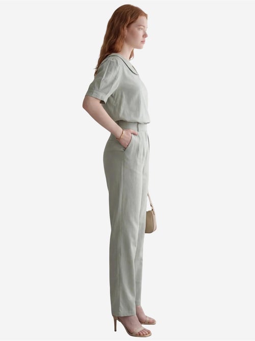 Ensemble coordonné deux pièces boutonné à col châle my fashion - Kiabi