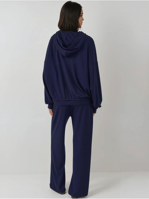 Ensemble coordonné deux pièces oversize à capuche et taille haute hiccup - Kiabi