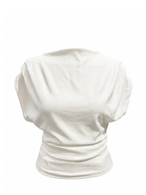 Ensemble coordonné en maille taille haute à jambe large avec encolure bateau mixray - Kiabi Ensemble coordonné en maille taille haute à jambe large avec encolure bateau mixray - Kiabi
