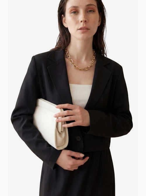 Ensemble coordonné jambes larges avec veste boutonnée my fashion - Kiabi