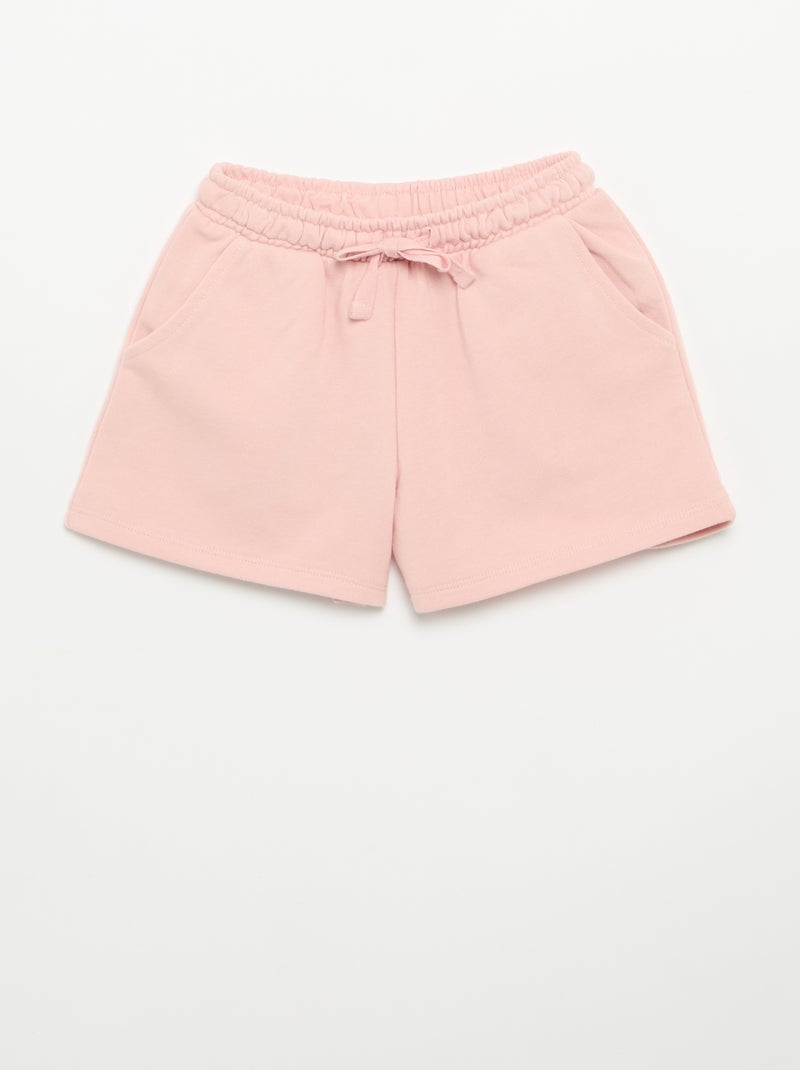 Ensemble court short + débardeur - 2 pièces Rose - Kiabi