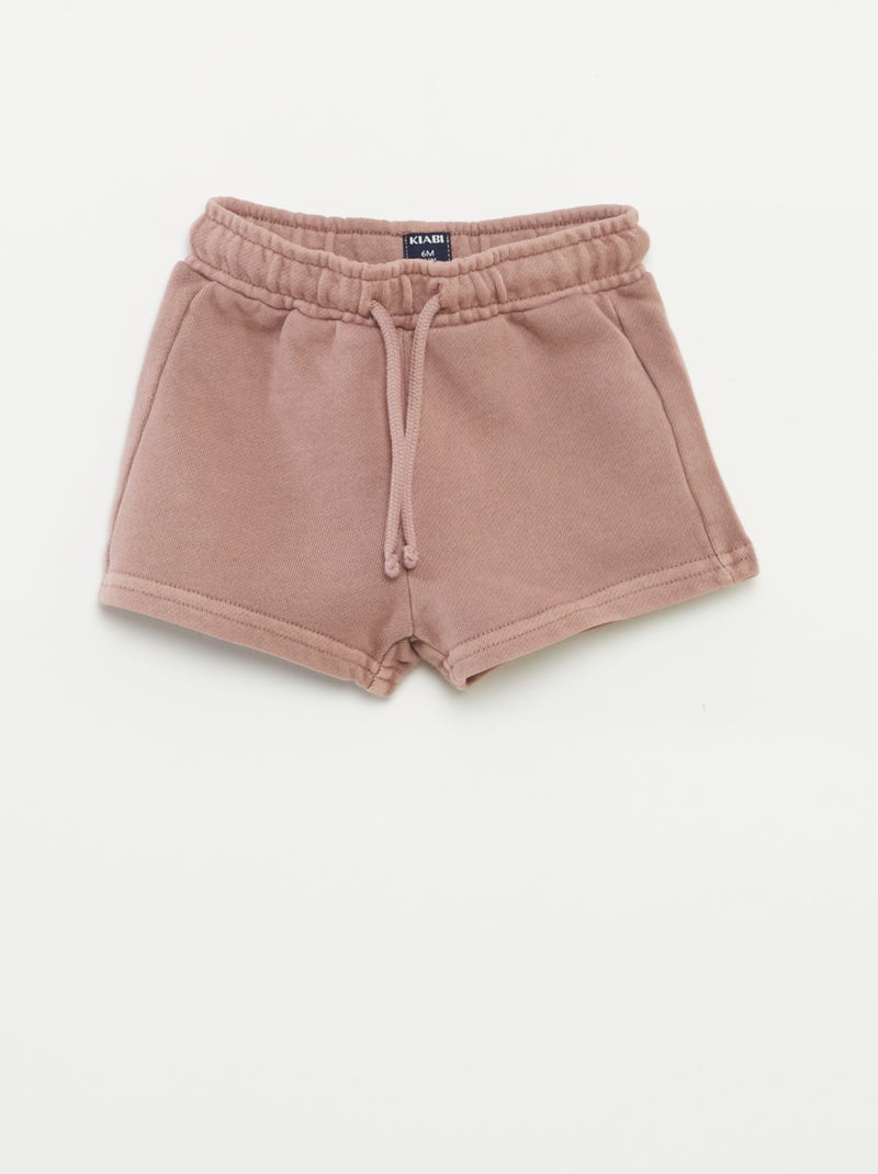 Ensemble court short + t-shirt - 2 pièces VIOLET - Kiabi