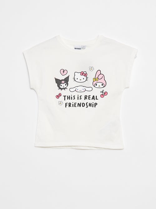 Ensemble court t-shirt + short 'Hello Kitty' - 2 pièces - Kiabi