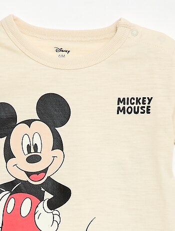 Ensemble court t-shirt + short 'Mickey' - 2 pièces