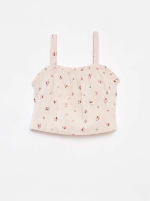 Ensemble court top + short - 2 pièces - Kiabi