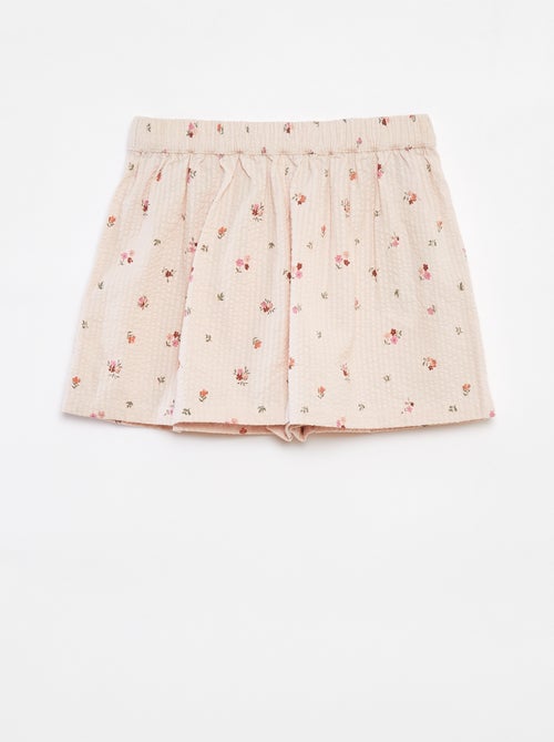 Ensemble court top + short - 2 pièces - Kiabi