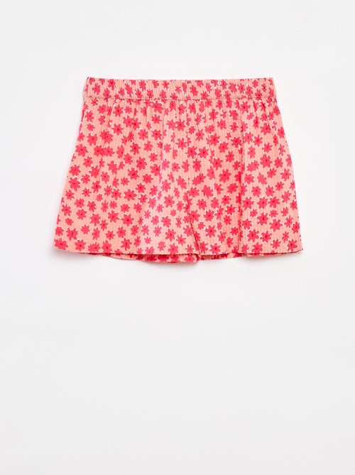 Ensemble court top + short - 2 pièces - Kiabi