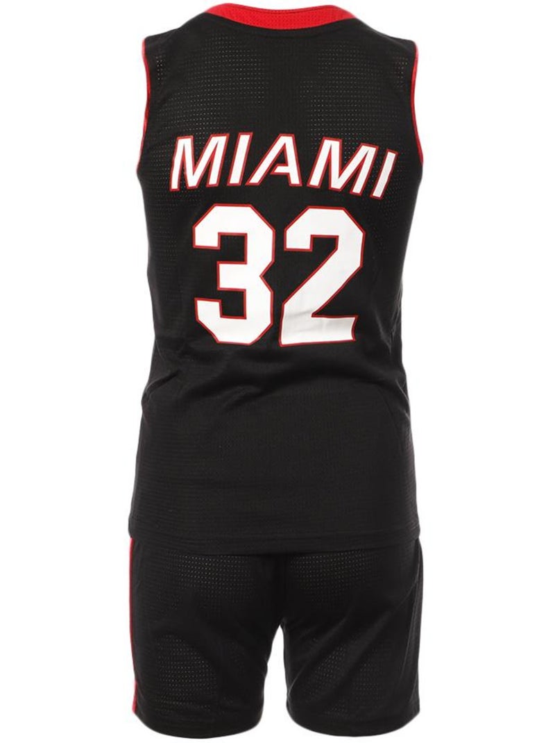 Ensemble de basketball junior sport zone Noir - Kiabi