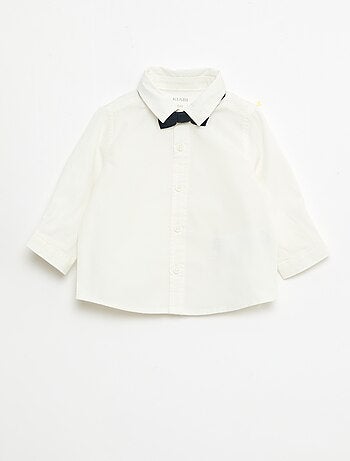 Ensemble de cérémonie 4 pièces en coton et lin