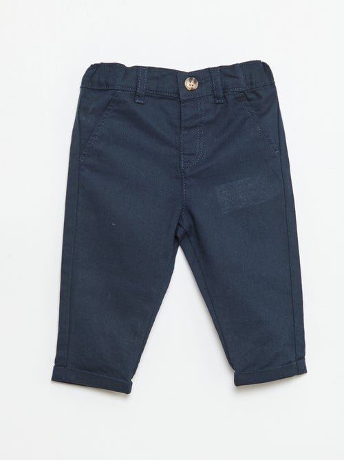 Ensemble de cérémonie 4 pièces en coton et lin - Kiabi