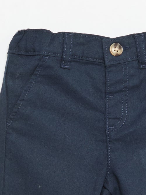 Ensemble de cérémonie 4 pièces en coton et lin - Kiabi