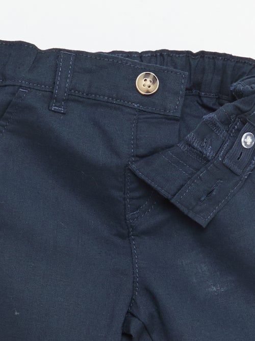 Ensemble de cérémonie 4 pièces en coton et lin - Kiabi