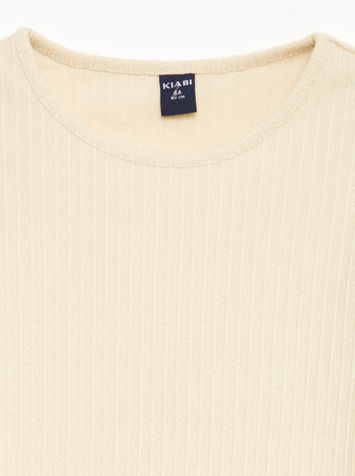 Ensemble de fêtes T-shirt + combinaison à bretelles - Kiabi