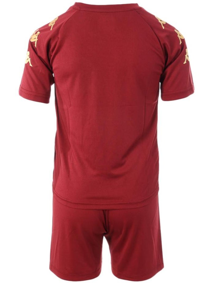 Ensemble de Football Garçon Kappa Rouge - Kiabi