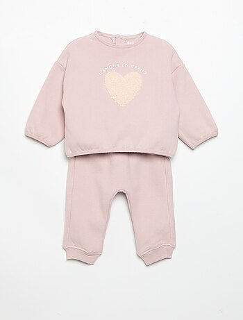 Ensemble de jogging 2 pièces - Sweat + pantalon