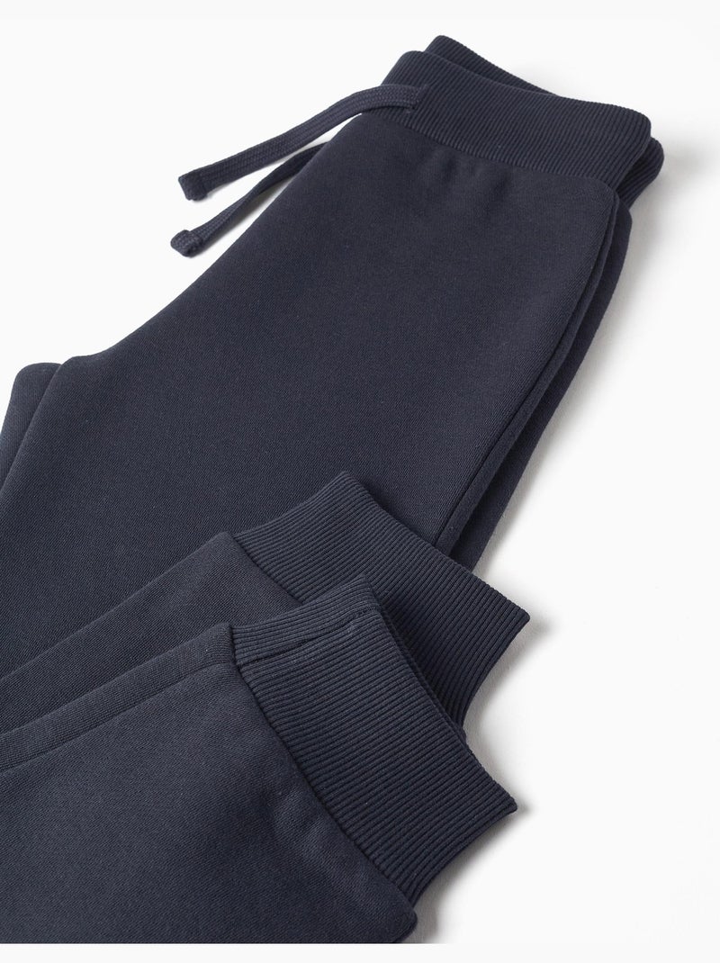 Ensemble de jogging 3 pièces en coton Bleu foncé - Kiabi
