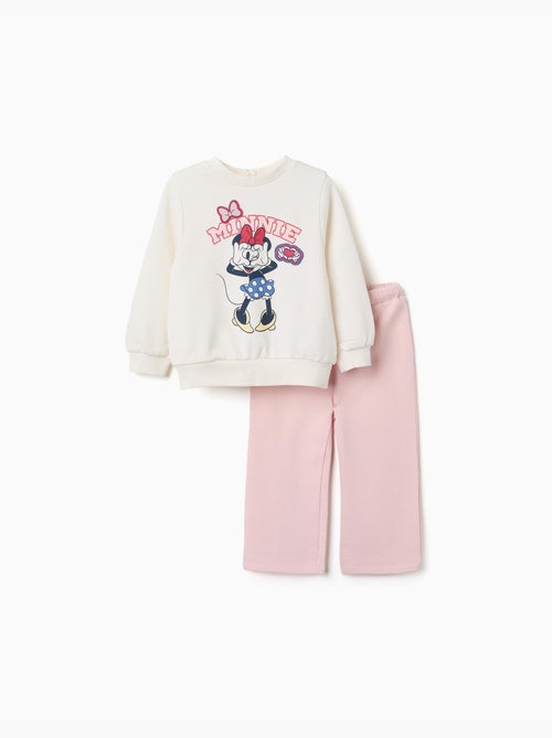 Ensemble de jogging en coton avec imprimé minnie - Kiabi