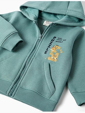 Ensemble de jogging en coton peigné avec imprimé