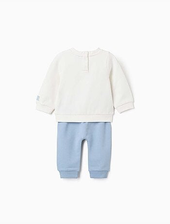 Ensemble de jogging en coton peigné avec imprimé winnie l'ourson