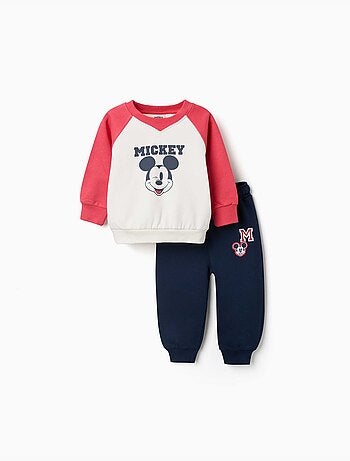 Ensemble de jogging en coton peigné avec mickey