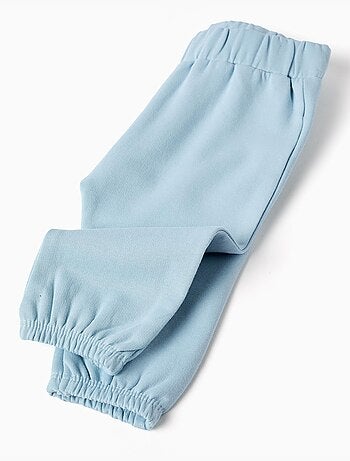 Ensemble de jogging en coton peigné avec volants
