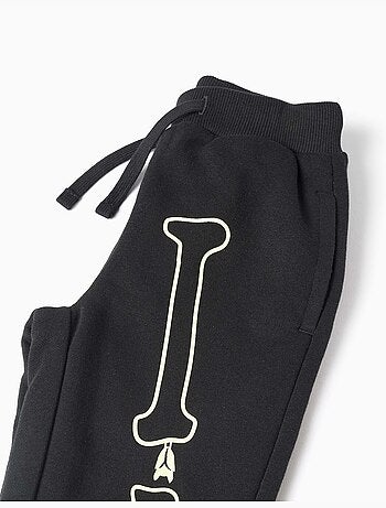 Ensemble de jogging en molleton avec imprimé qui brille dans le noir