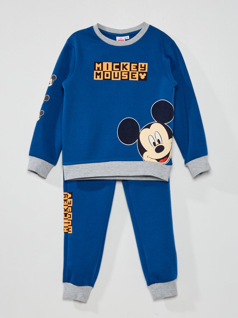 Ensemble de jogging 'Mickey' Bleu - Kiabi