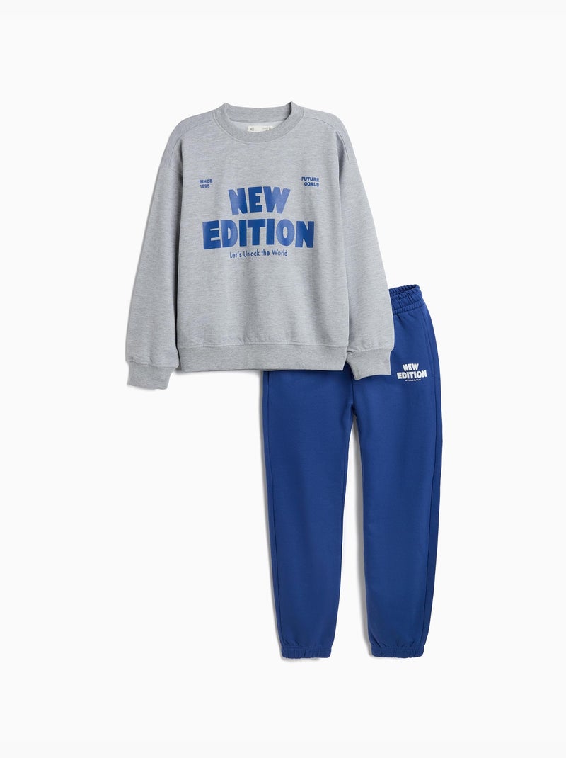 Ensemble de jogging, mo fashion Gris - Kiabi
