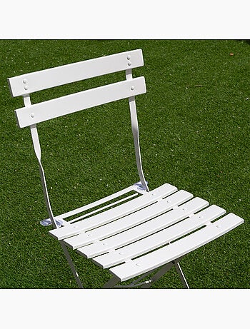 Ensemble de mobilier de terrasse pliable 60 x 70 cm