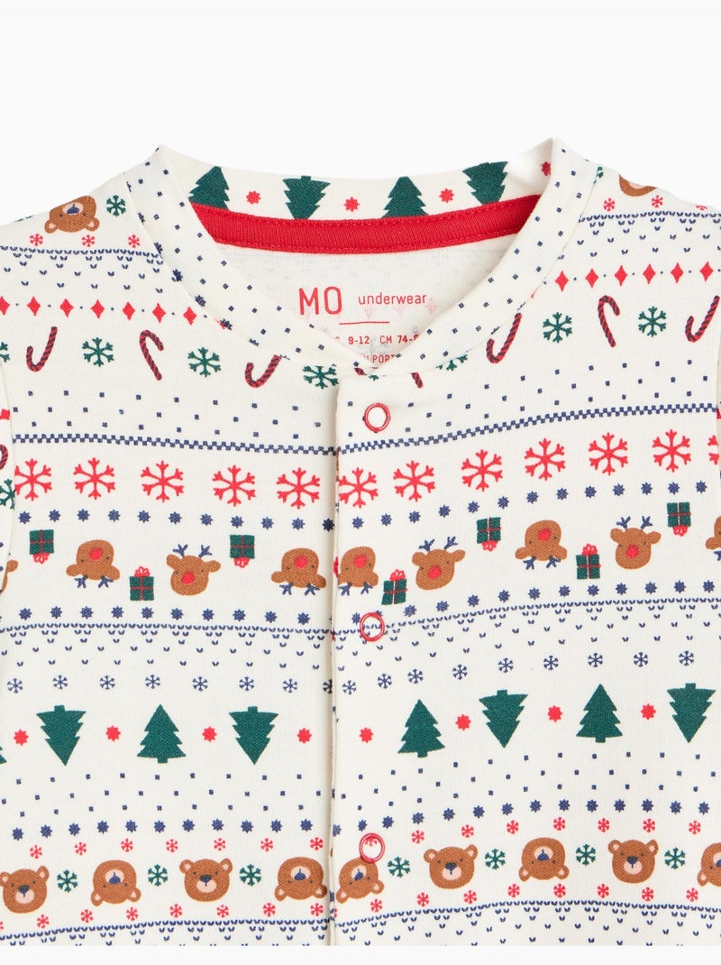 Ensemble de noël 3 pièces, mo fashion Beige - Kiabi