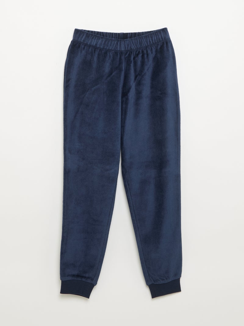 Ensemble de Noël : pyjama 2 pièces + bonnet Gris - Kiabi