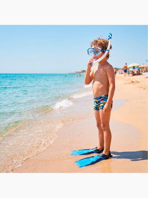 Ensemble de plongée aqua sport junior : masque, tuba et palmes 7 ans et plus - Kiabi