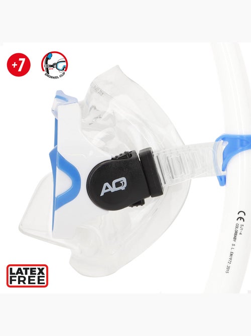 Ensemble de plongée aqua sport junior : masque, tuba et palmes 7 ans et plus - Kiabi