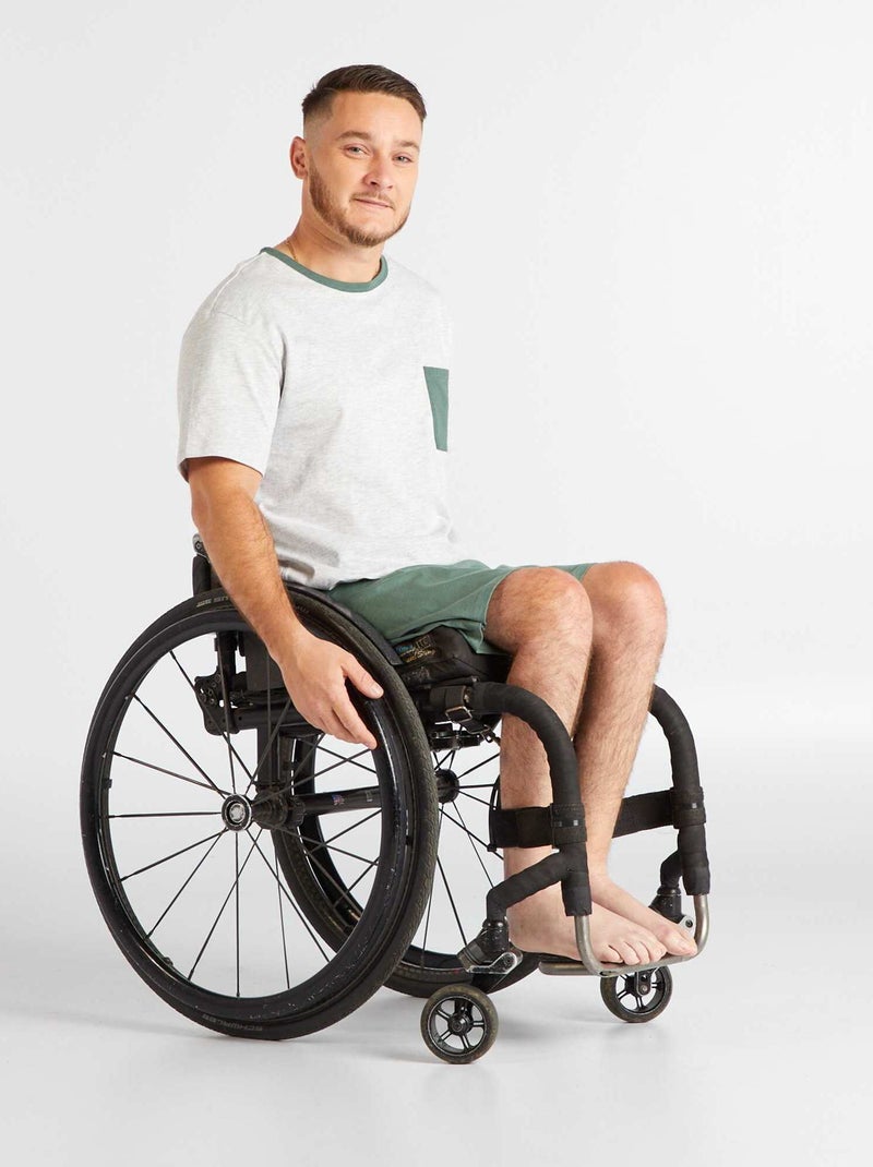 Ensemble de pyjama - 2 pièces - So Easy Vert/gris - Kiabi