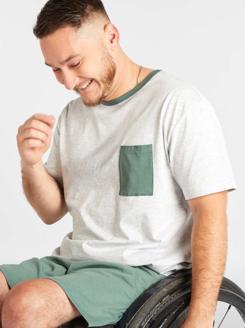 Ensemble de pyjama - 2 pièces - So Easy Vert/gris - Kiabi