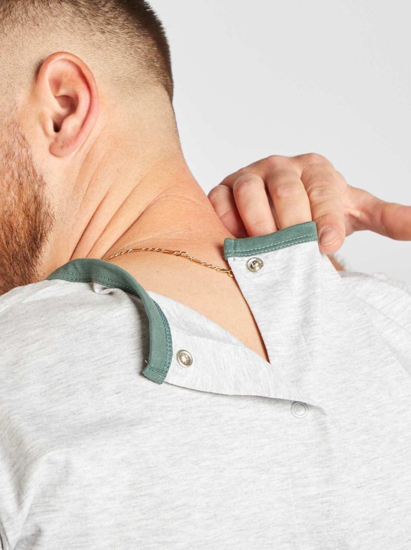 Ensemble de pyjama - 2 pièces - So Easy Vert/gris - Kiabi