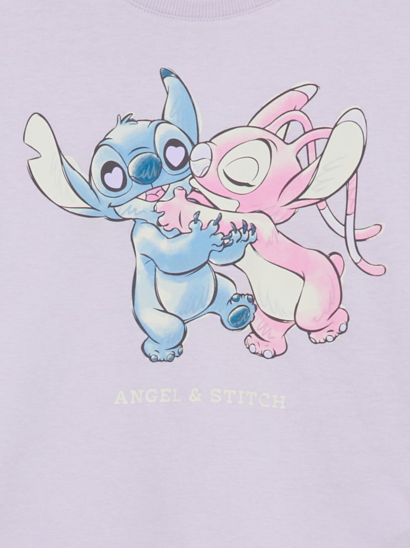 Ensemble de pyjama 2 pièces 'Stitch' - 2 pièces Violet - Kiabi