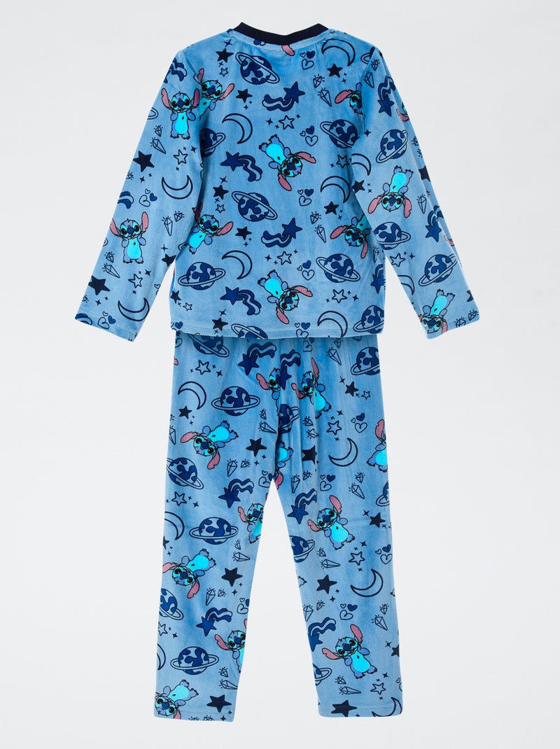 Ensemble de pyjama à motif 'Disney' 'Stitch' Bleu - Kiabi