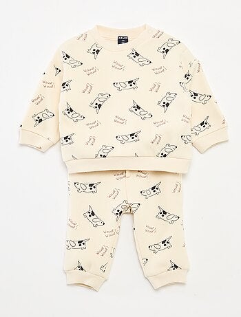 Ensemble de pyjama imprimé de Noël