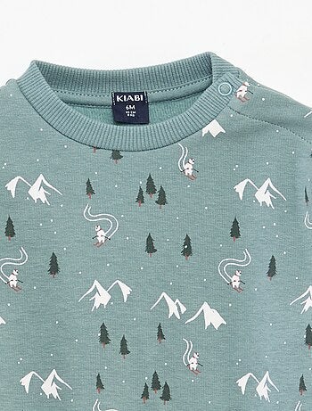 Ensemble de pyjama imprimé de Noël