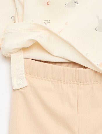 Ensemble de pyjama chill en jersey coton