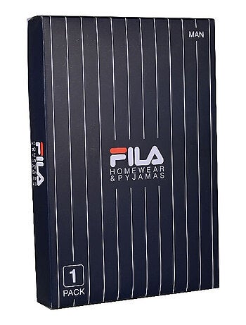 Ensemble de pyjama court femme navy fila