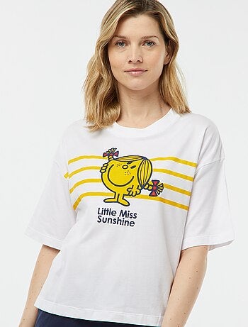 Ensemble de pyjama court 'Monsieur Madame' - 2 pièces