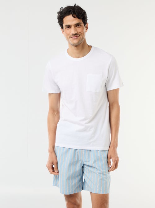 Ensemble de pyjama court t-shirt + short - 2 pièces - Kiabi