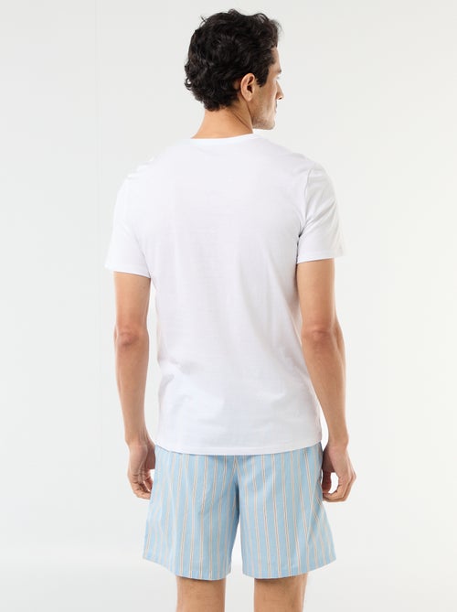 Ensemble de pyjama court t-shirt + short - 2 pièces - Kiabi