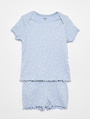Ensemble de pyjama court t-shirt + short - 2 pièces